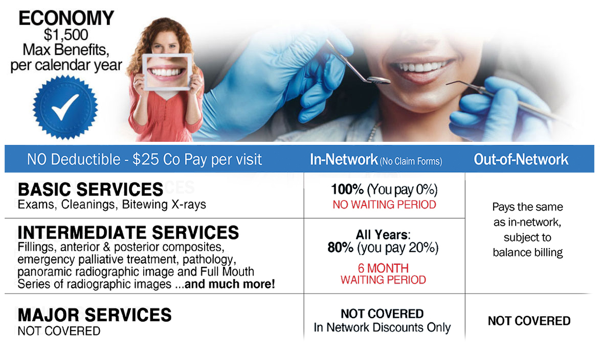 BestOne Dental ECONOMY Plan Option
